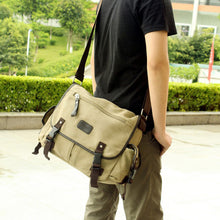 Men Messenger Bags Canvas Vintage Shoulder Crossbody Bag School Student Bag s Casual bag TIML66 TIML66