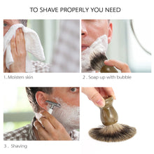 Pure Badger Hair Shaving Brush Men Facial Beard Cleaning Shaving Brush Barber Salon Shaving Razor Brush Shave Tools TIML66 TIML66