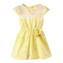 1-5Y Baby Kids Girls Lace Floral Tunic Princess Dress One-Piece Party Dresses TIML66