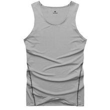 7 Colors Men S Bodybuilding Vest Tank Top Jersey Quick-dry Tights Tops Undershirt TIML66
