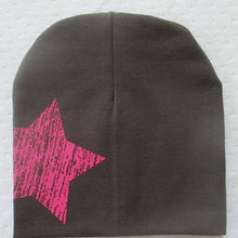 Baby Kids Girls Boy Soft Warm Cotton Hats Beanie Toddler Cute Stars Printed Hat Cap TIML66