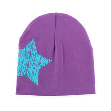 Baby Kids Girls Boy Soft Warm Cotton Hats Beanie Toddler Cute Stars Printed Hat Cap TIML66