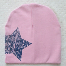 Baby Kids Girls Boy Soft Warm Cotton Hats Beanie Toddler Cute Stars Printed Hat Cap TIML66