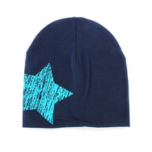 Baby Kids Girls Boy Soft Warm Cotton Hats Beanie Toddler Cute Stars Printed Hat Cap TIML66