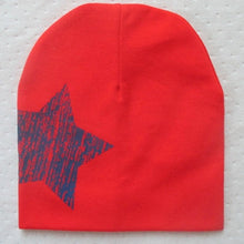 Baby Kids Girls Boy Soft Warm Cotton Hats Beanie Toddler Cute Stars Printed Hat Cap TIML66