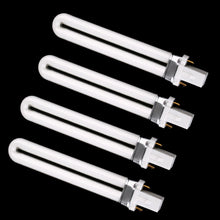 Nail Art Dryer Replacement Light 9W UV Lamp Tube Light Bulbs Nail Art UV Gel Light U-shape Curing Nail Art Dryer TIML66 TIML66