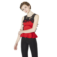 blusas sexy women lace crochet-shirtss sleeveless casual women blouses and tops plus size xxl TIML66