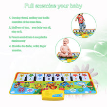 Baby Toys Play Mats Colorful Musical Learning Mat Flash Piano Music Blanket Touch Educational Kids Toys 71 * 28 CM TIML66 TIML66