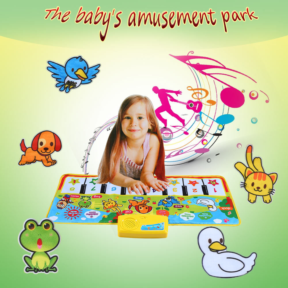 baby toys play matscolorful musical learning mat flash piano music blanket touch educational kids toys 71 2 cm TIML66