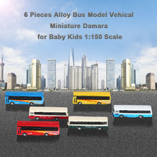 bus model pcs alloy frame cool styling vehicle model car for kids intelligence development toy vehicles 1 150 scale TIML66