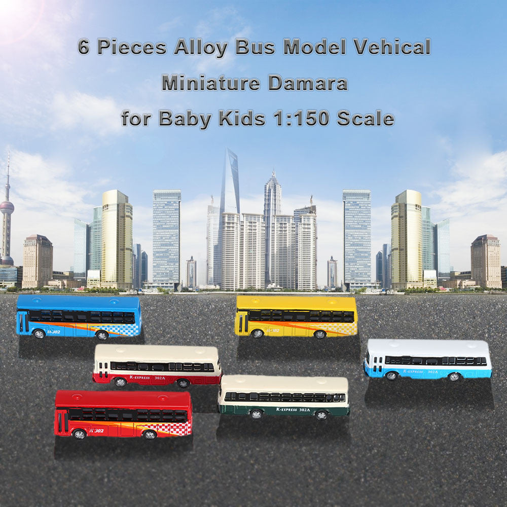 bus model pcs alloy frame cool styling vehicle model car for kids intelligence development toy vehicles 1 150 scale TIML66