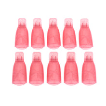 Gel Nail Remover Cap 10Pcs UV Gel Soak Off Removers Device Nail Polish Remove Finger Clip Caps 3 Colors TIML66 TIML66