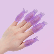 gel nail removercap 10pcsuv gel soak off removers device nail polish remove fingerclip caps 3colors TIML66