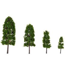 trees model for train layout green pagodo tree model garden scenery landscape diorama miniatures model toys 20pcs TIML66