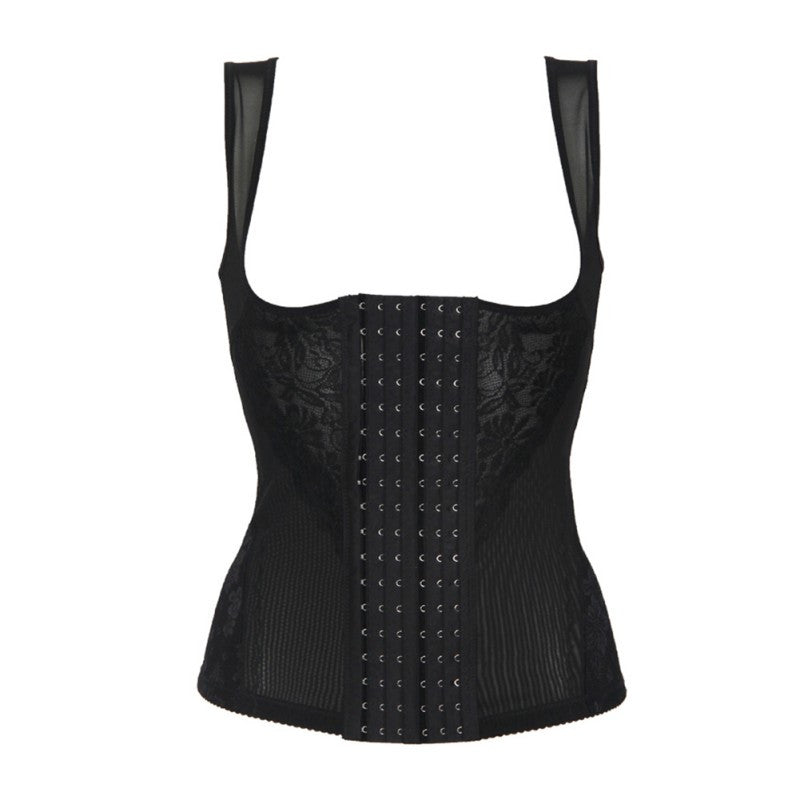 Women Floral Bodysuits Shapewear Underwear Plus size Body Shaper Waist Corsets Buckle In The Crotch TIML66