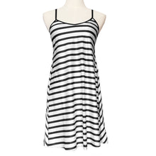 Womens Dress Sleeveless Sexy Club Striped Beach Dress Casual Plus Size Women Dress Backless Vestidos TIML66 TIML66