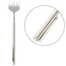 2pcs Practical Handy Stainless Back Scratcher Telescopic Pocket Scratching Massage Kit LY5 TIML66