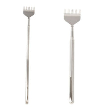2pcs Practical Handy Stainless Back Scratcher Telescopic Pocket Scratching Massage Kit LY5 TIML66