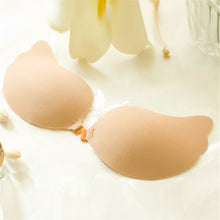 Sexy Women Push Up Self-Adhesive Silicone Bra Bust Front Closure Strapless Invisible Bras Freehipping  TIML66