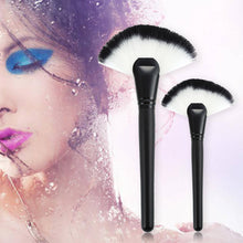 women blush powder foundation brush big fan makeup brush cosmetics tool TIML66