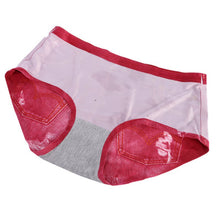 Sexy Underwear Panties Brief Bikini Knickers Lingerie 3D Print Jean Shorts For Ladies TIML66