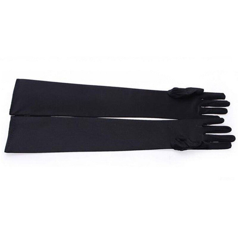 women sun driving gloves mittens party prom long elbow glove TIML66