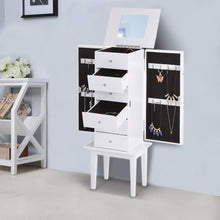 Jewelry Organizer Bracelet Earring Holder Display Home Jewelry Packaging Storage Cabinet Flip-top Mirrored Bijoux Boxes TIML66 TIML66