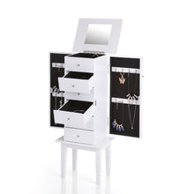 Jewelry Organizer Bracelet Earring Holder Display Home Jewelry Packaging Storage Cabinet Flip-top Mirrored Bijoux Boxes TIML66 TIML66