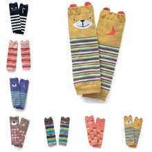 infant cute baby girls boys warm leg warmers legging striped socks cartoon TIML66
