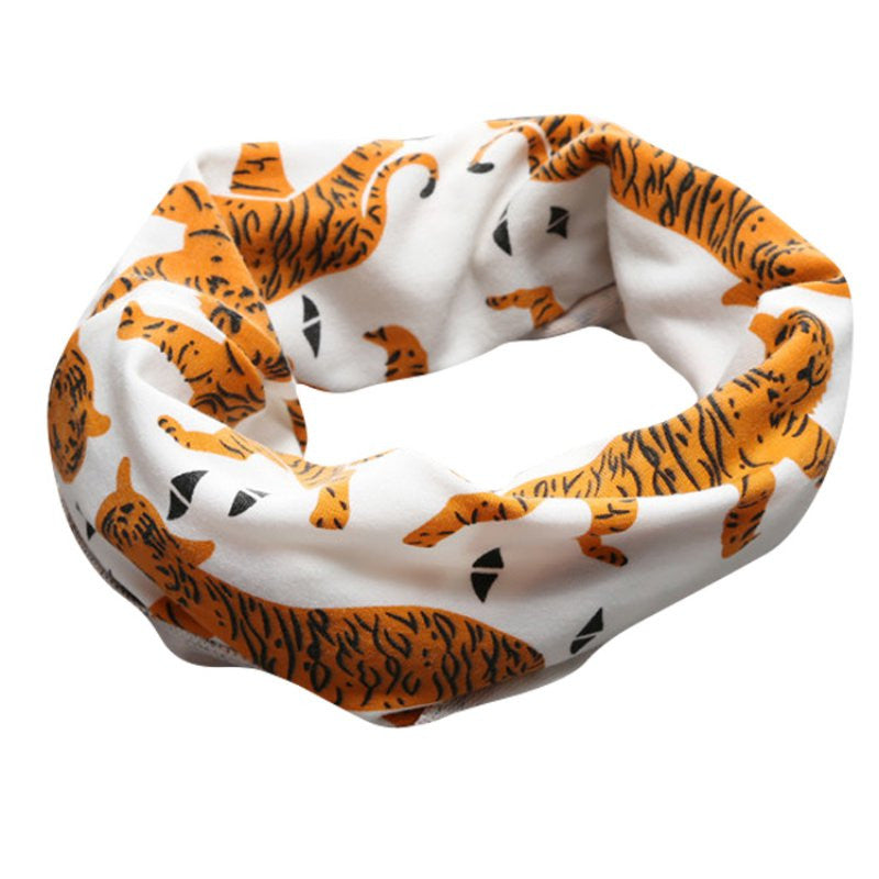 Kids Baby Accessories Scarf Children Boys Girls Cotton Scarves Collar Infant Child O Ring Toddler Bibs TIML66