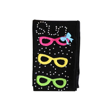 Kids Girls Eyeglasses Pattern Tights Stretch Pantyhose Baby Stockings 2-7Y TIML66