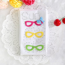 Kids Girls Eyeglasses Pattern Tights Stretch Pantyhose Baby Stockings 2-7Y TIML66