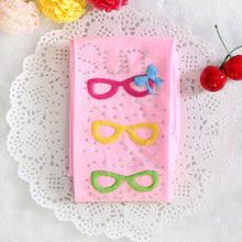 Kids Girls Eyeglasses Pattern Tights Stretch Pantyhose Baby Stockings 2-7Y TIML66