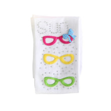 Kids Girls Eyeglasses Pattern Tights Stretch Pantyhose Baby Stockings 2-7Y TIML66