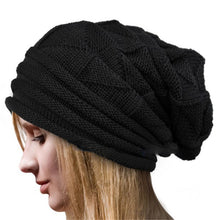 Knitted Warm Hats for Men Women Baggy Beanies Oversize Hat Ski Slouchy Chic Caps Skullies TIML66