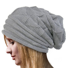 Knitted Warm Hats for Men Women Baggy Beanies Oversize Hat Ski Slouchy Chic Caps Skullies TIML66