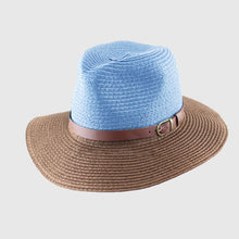 korean fedora hat leather beltcolor block panama hat beach sun straw hat unisex 3 stylecolorchapeu feminino TIML66