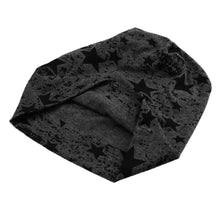 Korean Men Women Beanie Wrap Star Print Hip-hop Headwear Hat Cap  TIML66 TIML66
