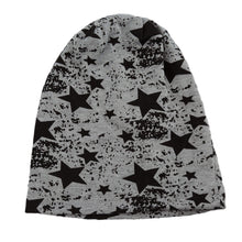 Korean Men Women Beanie Wrap Star Print Hip-hop Headwear Hat Cap  TIML66 TIML66