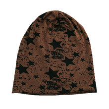 Korean Men Women Beanie Wrap Star Print Hip-hop Headwear Hat Cap  TIML66 TIML66