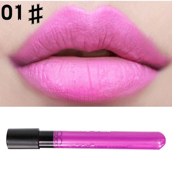 Long Lasting Waterproof Lip Liquid Pencil Matte Lipsticks Lip Gloss Beauty Makeup 38 Colors TIML66