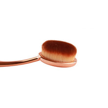 Make Up Oval Brushes Set Professional Beauty Toothbrush Foundation Power Eyebrow Eyeliner Lip Facial Makeup Brushes Tools LE2 TIML66