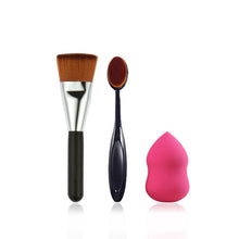 makeup brush set synthetic makeup brushes foundation powder blush eyeliner brushes pincel puff maquiagem TIML66