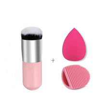makeup brush set synthetic makeup brushes foundation powder blush eyeliner brushes pincel puff maquiagem TIML66