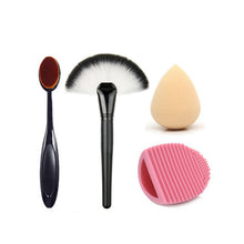 makeup brush set synthetic makeup brushes foundation powder blush eyeliner brushes pincel puff maquiagem TIML66