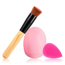makeup brush set synthetic makeup brushes foundation powder blush eyeliner brushes pincel puff maquiagem TIML66