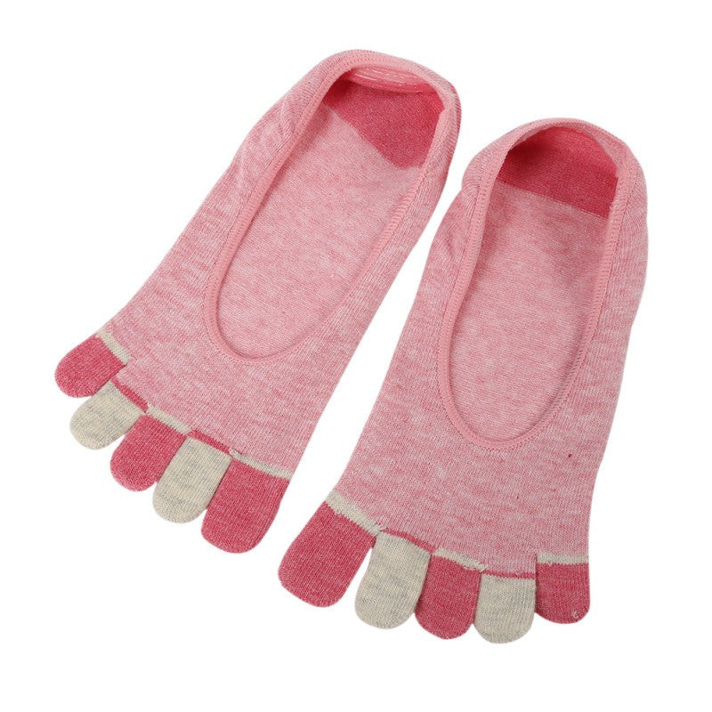 meias women ankle socks dance five fingers socks non slip calcetines ciclismo fitness warm harajuku TIML66