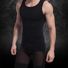 Men Muscle Fitted Body Shaper Boy Tight Stretch Vest Shirt Shapewear Casual Slimming UnderwearJFY66