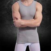 Men Muscle Fitted Body Shaper Boy Tight Stretch Vest Shirt Shapewear Casual Slimming UnderwearJFY66