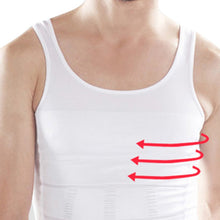Men Shaper Vest Body Slimming Tummy Belly Waist Girdle Shirt Shapewear Underwear TIML66